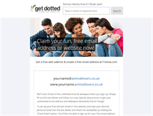 Tablet Screenshot of animallovers.co.uk